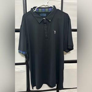William Murray Golf Men’s “Murray Classic Polo” Black XXL